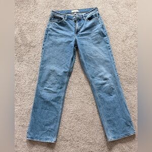 Abercrombie & Fitch Relaxed Fit Blue Jeans
